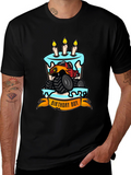 Birthday Boy Monster Truck Cake T-Shirt
