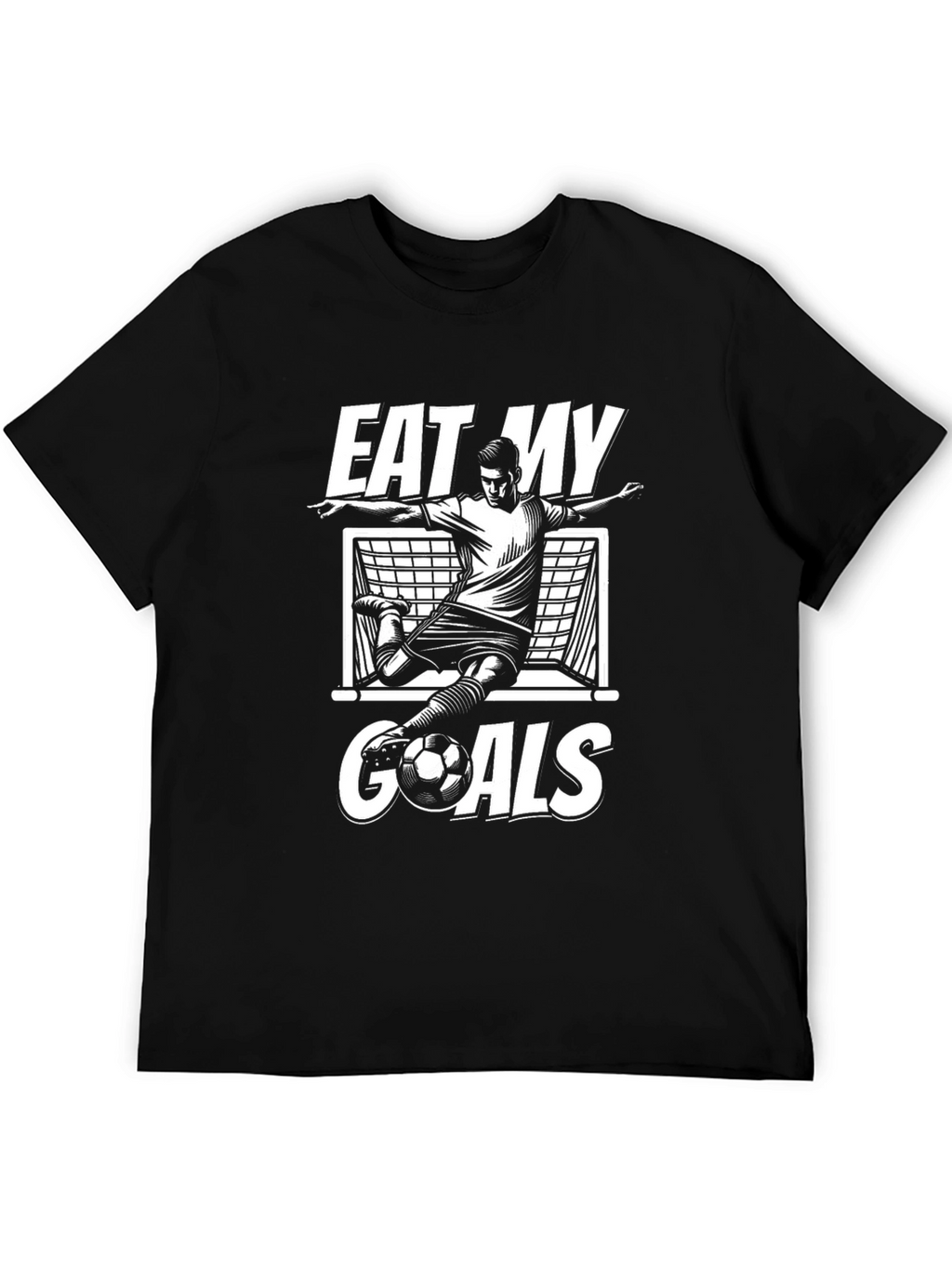 Eat My Goals Graphic Tee - Soccer Fan T-Shirt