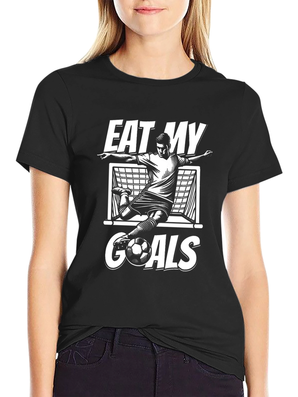 Eat My Goals Graphic Tee - Soccer Fan T-Shirt