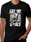 Eat My Goals Graphic Tee - Soccer Fan T-Shirt