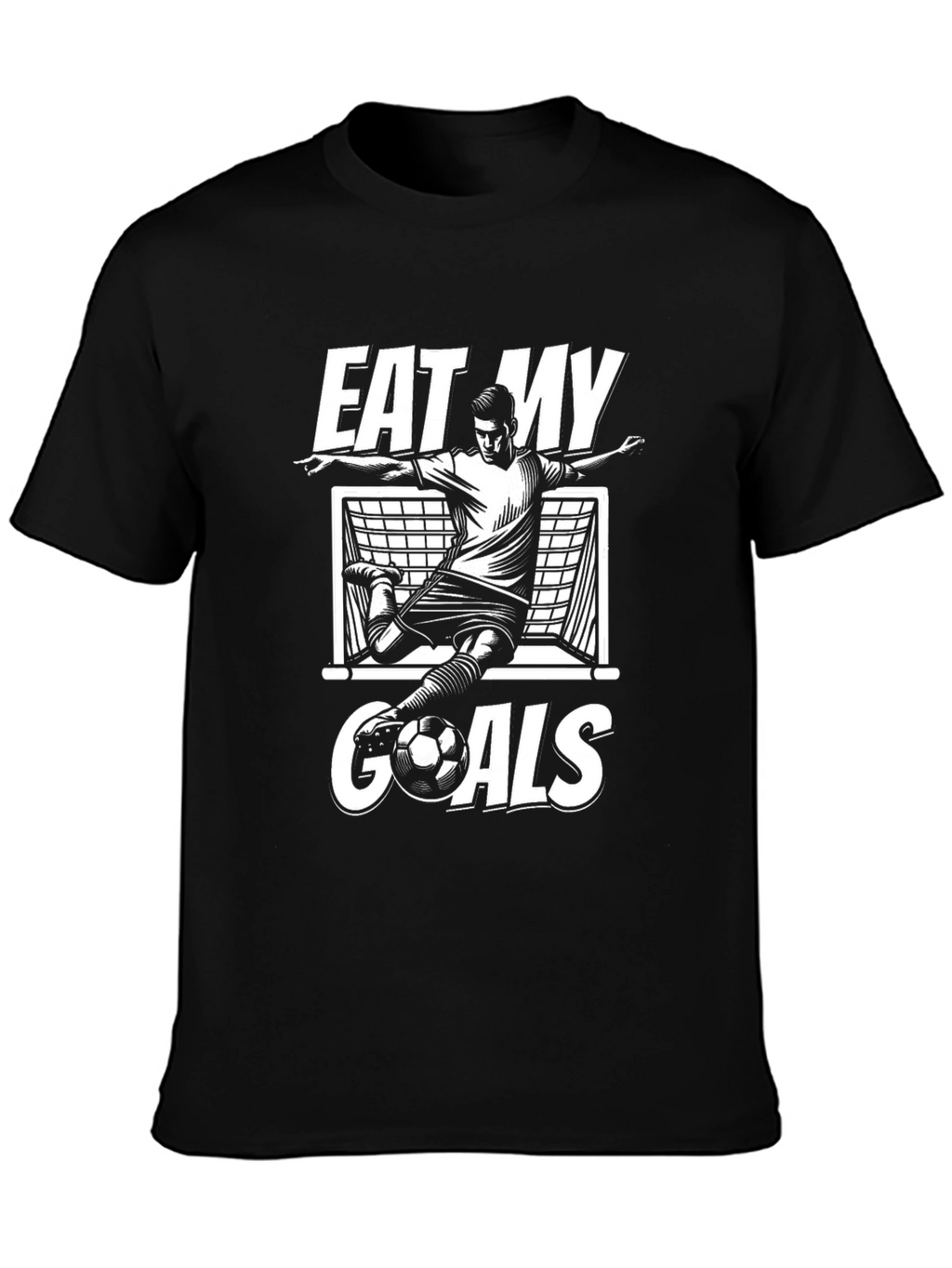 Eat My Goals Graphic Tee - Soccer Fan T-Shirt