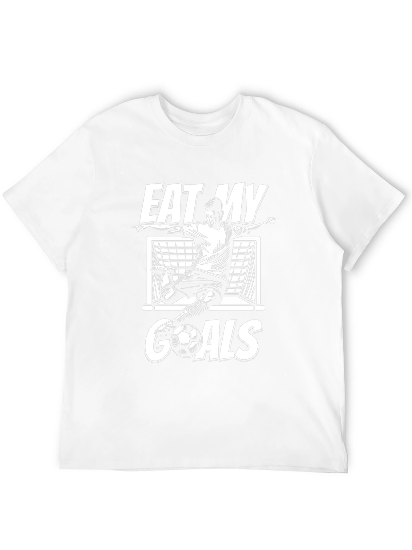 Eat My Goals Graphic Tee - Soccer Fan T-Shirt