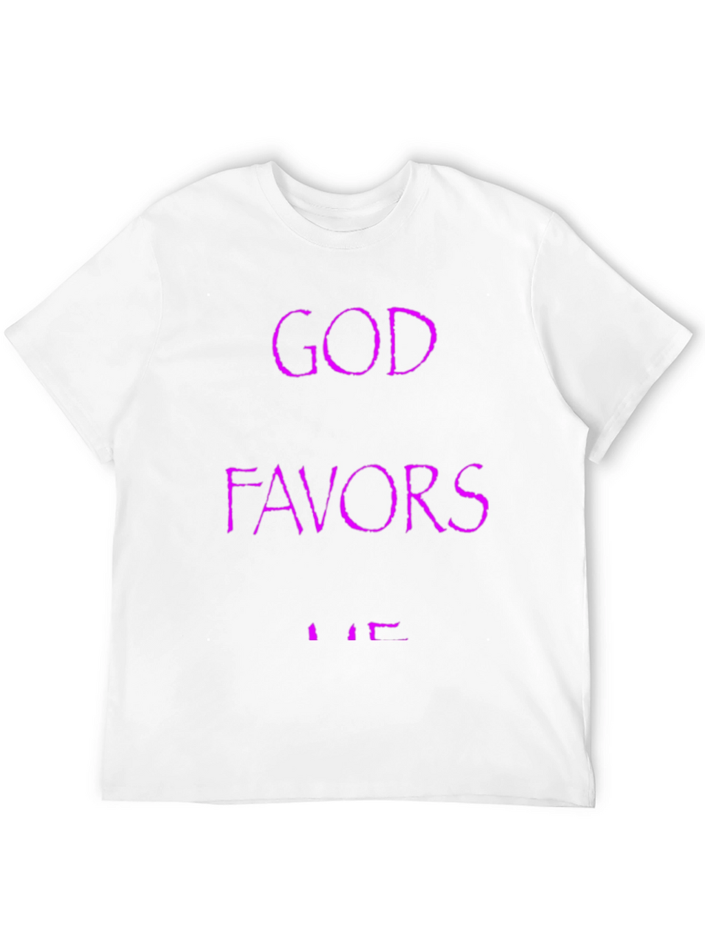 God Favors Me Graphic Tee - Black