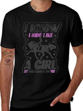 I Ride Like a Girl T-Shirt