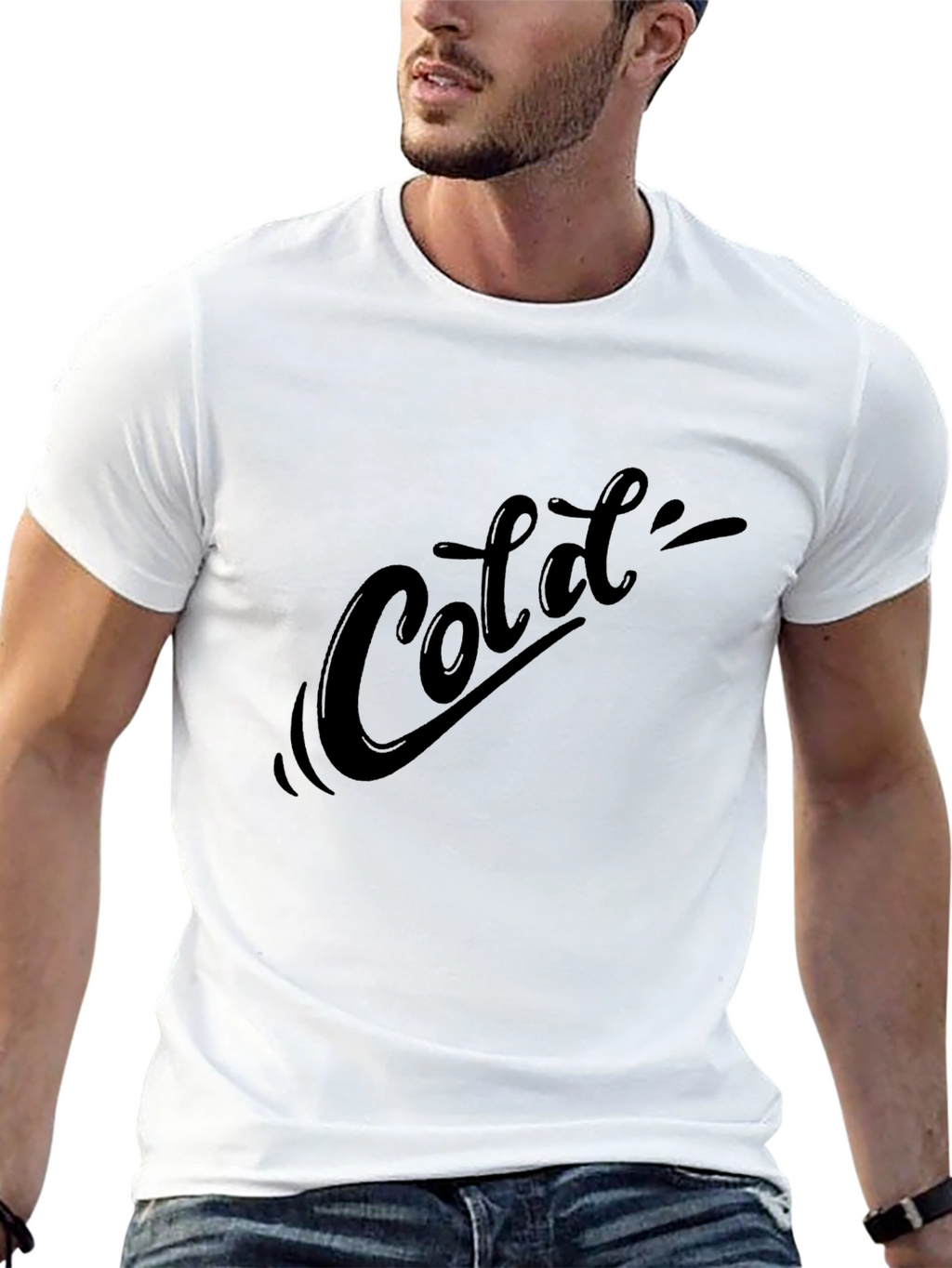 Cold T-Shirt - Premium Graphic Tee for Men