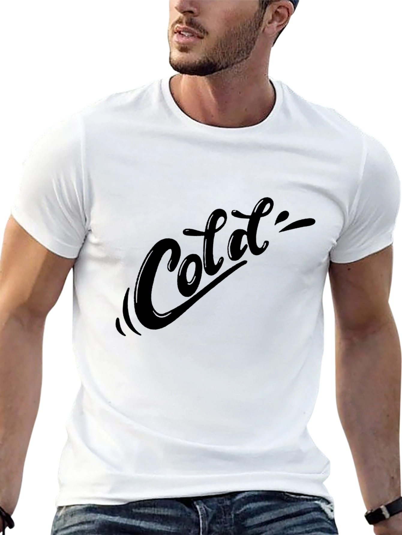 Cold T-Shirt - Premium Graphic Tee for Men