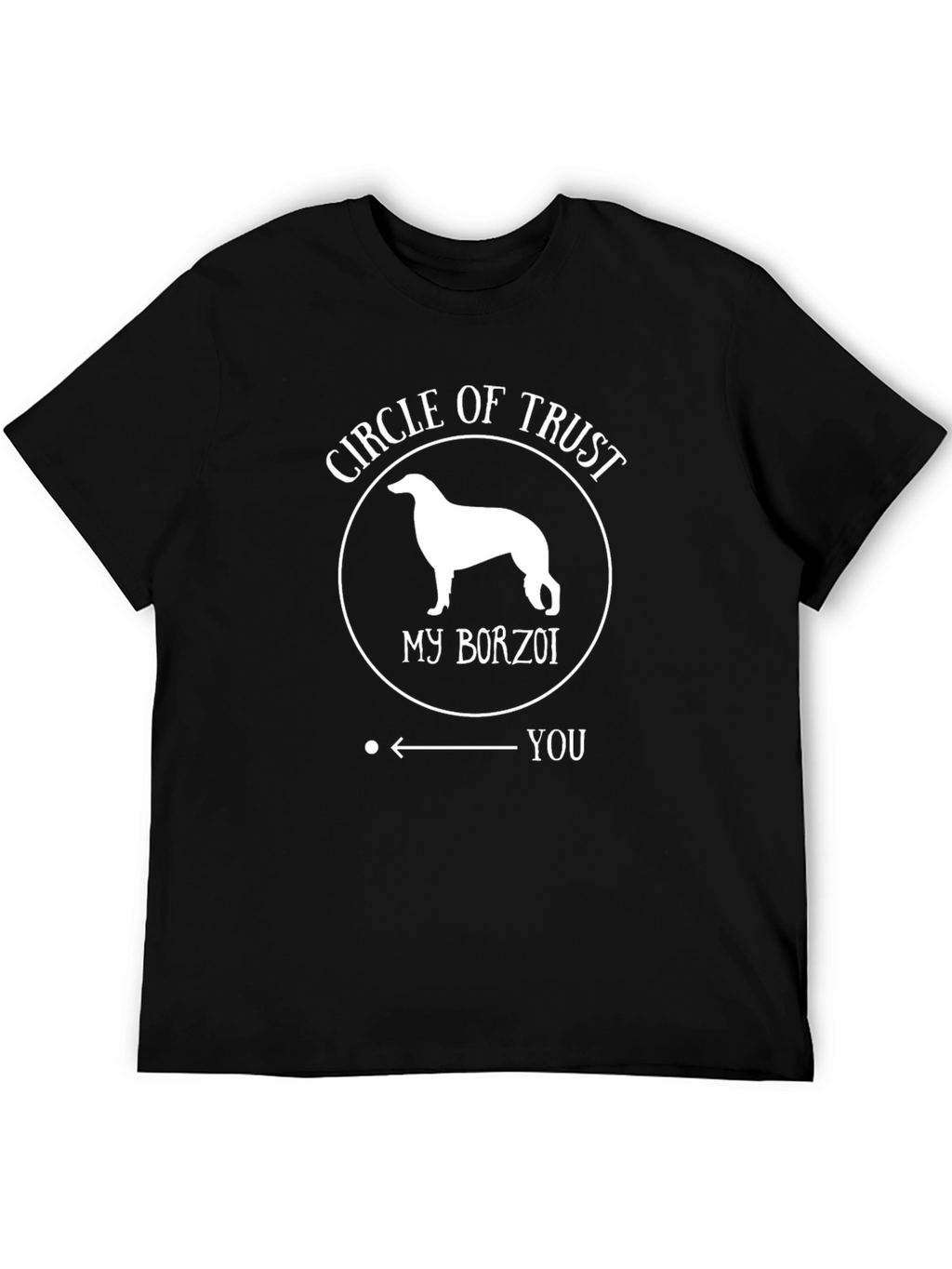 Circle of Trust Borzoi Dog T-Shirt