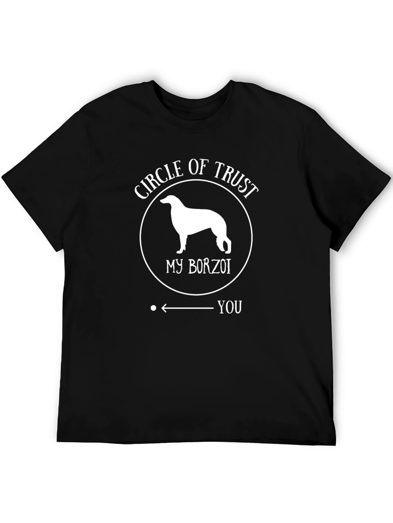 Circle of Trust Borzoi Dog T-Shirt