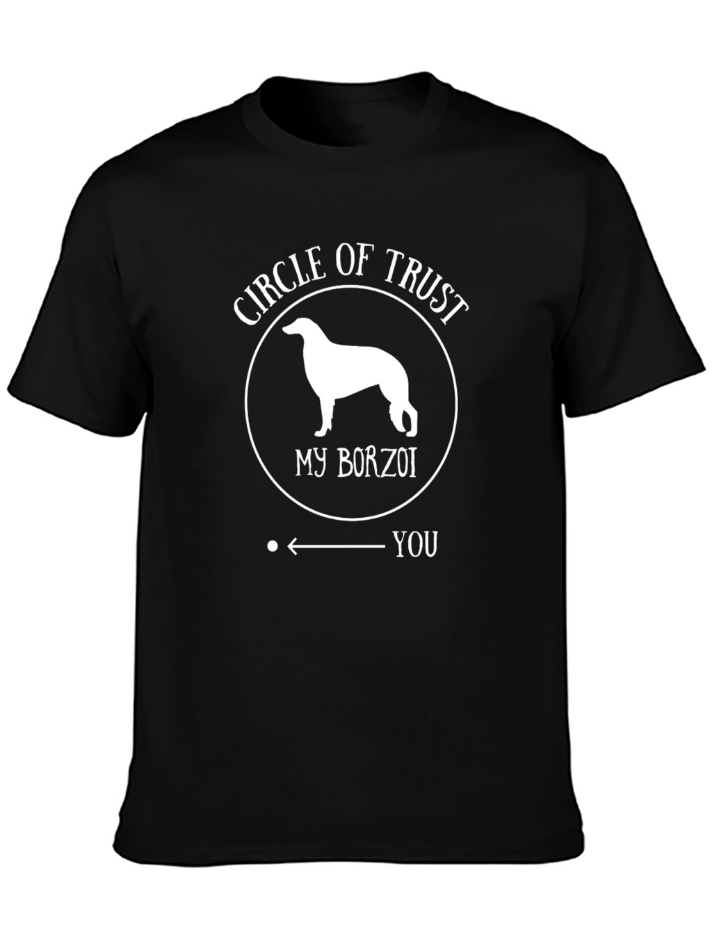 Circle of Trust Borzoi Dog T-Shirt