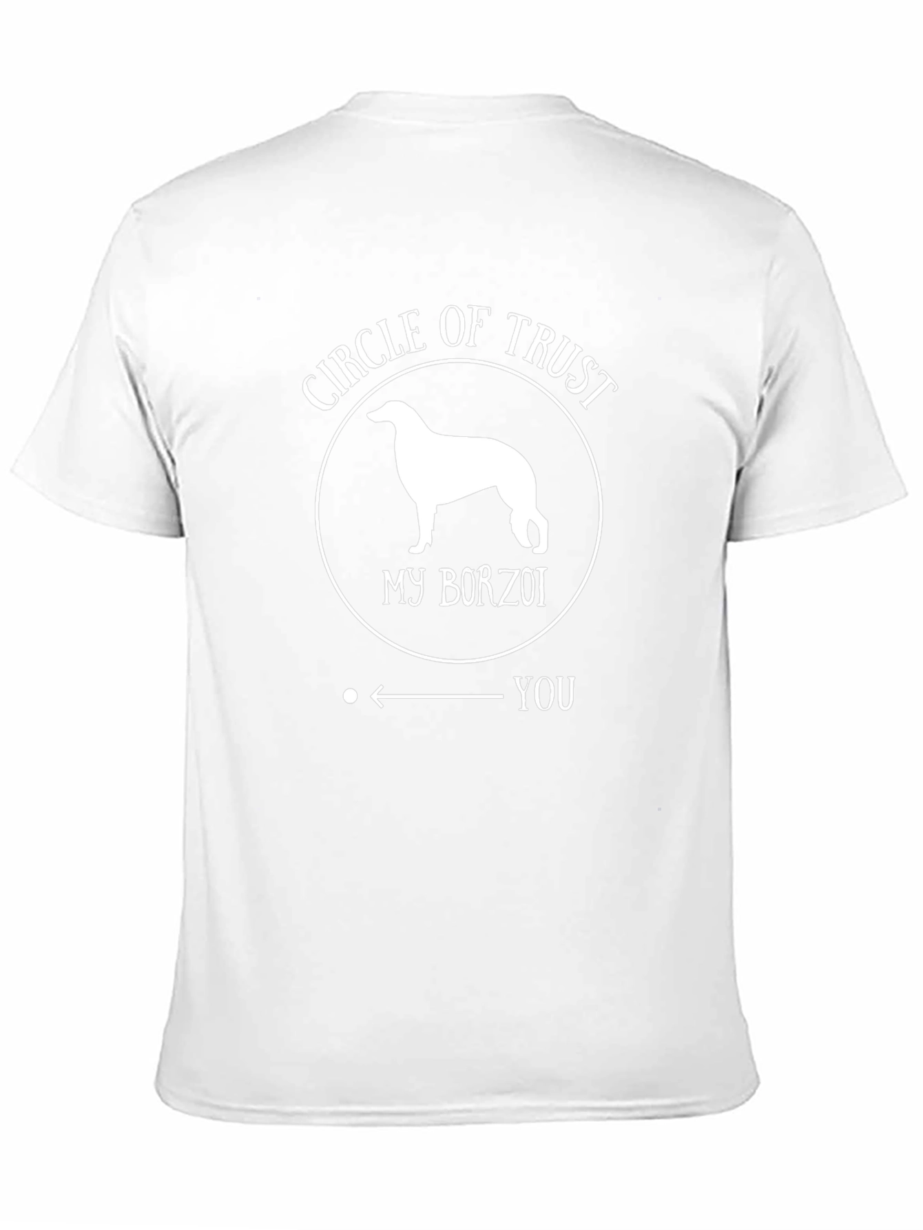 Circle of Trust Borzoi Dog T-Shirt