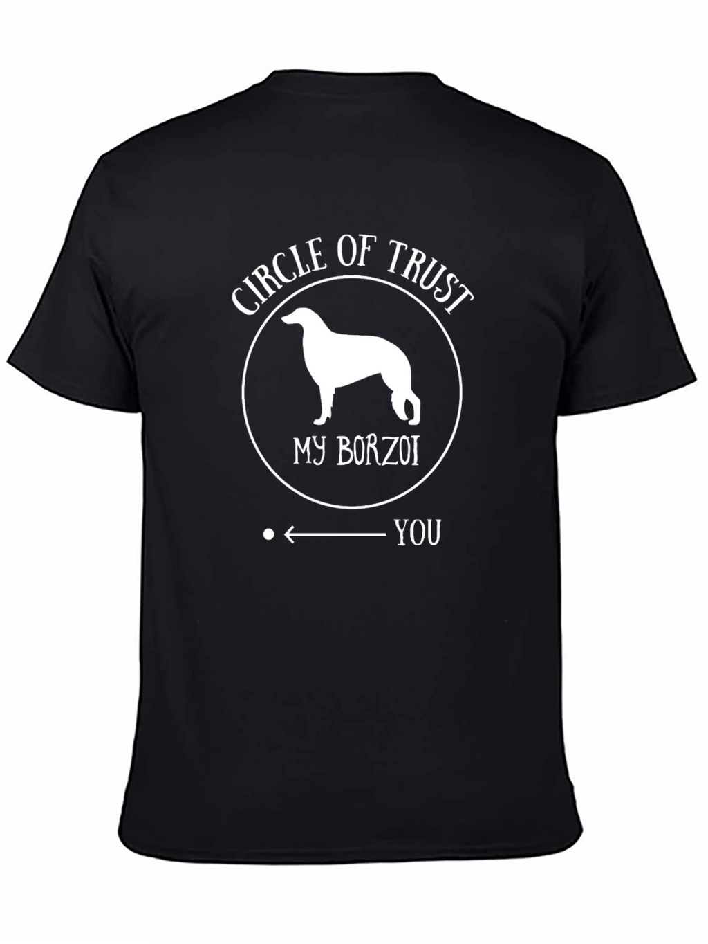 Circle of Trust Borzoi Dog T-Shirt