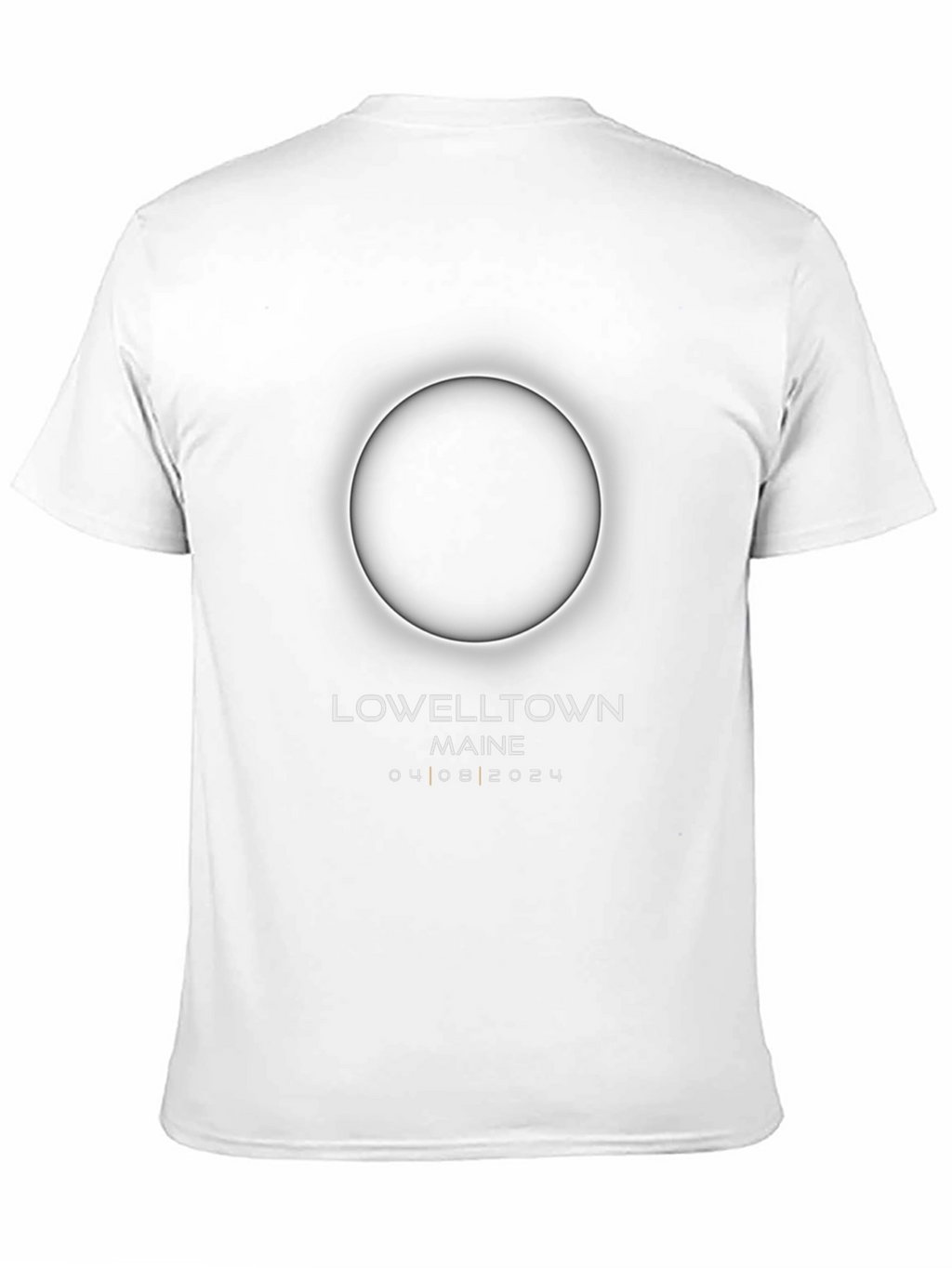 Lowelltown Maine Total Solar Eclipse April 8 2024 T-Shirt