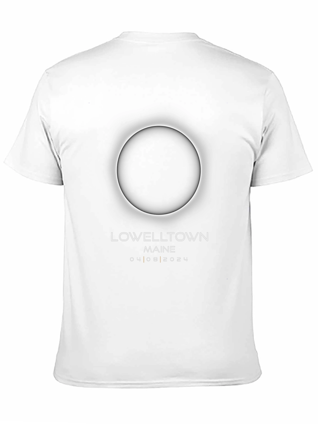 Lowelltown Maine Total Solar Eclipse April 8 2024 T-Shirt
