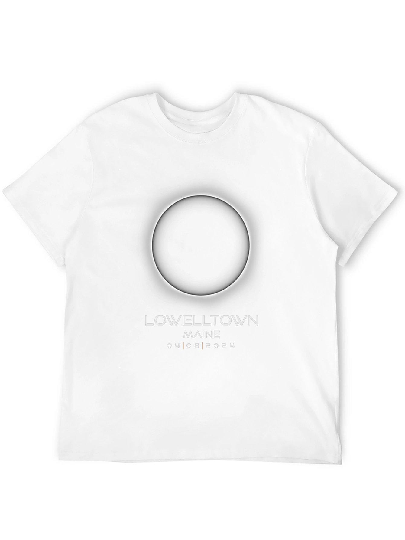 Lowelltown Maine Total Solar Eclipse April 8 2024 T-Shirt