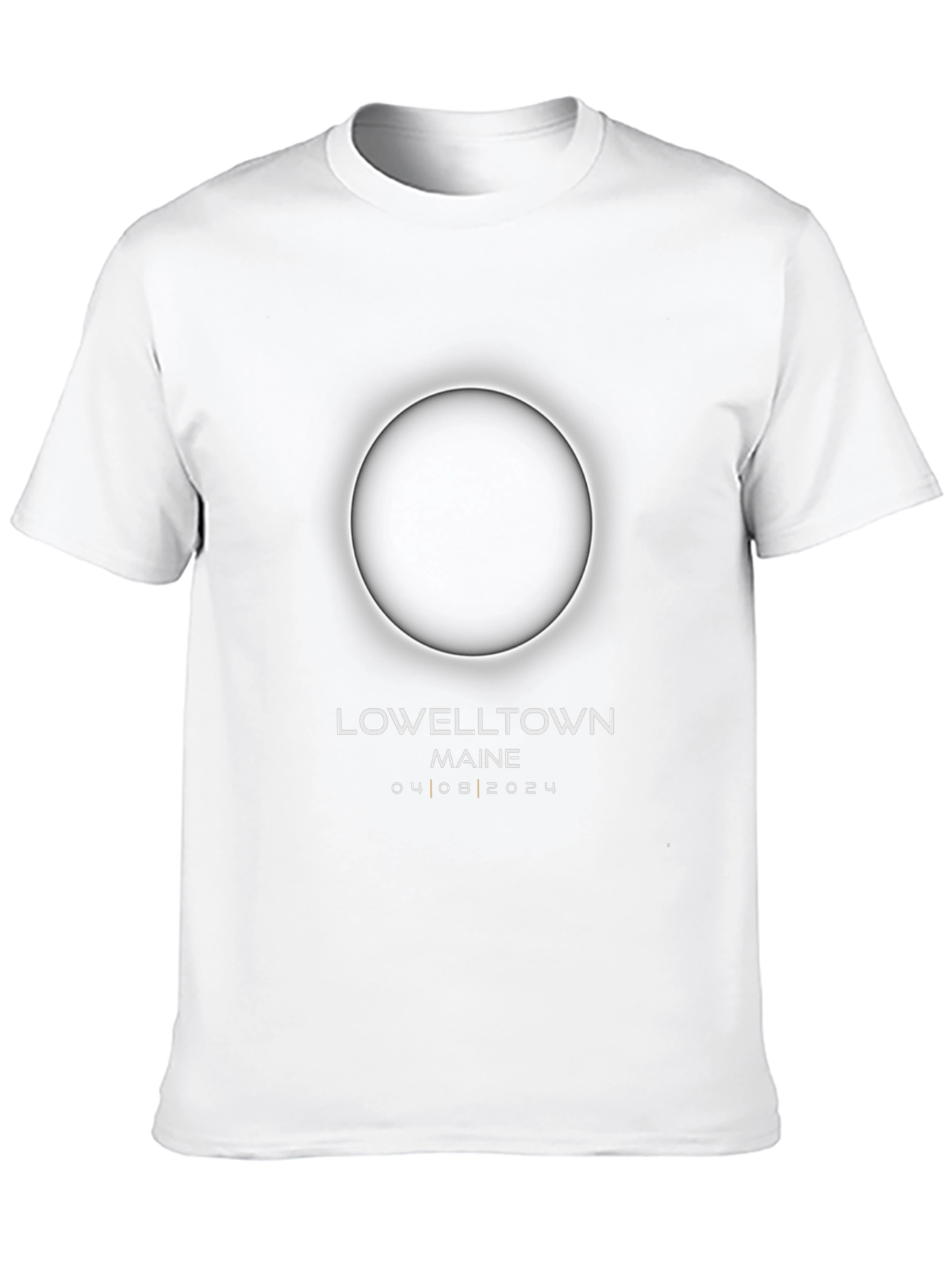 Lowelltown Maine Total Solar Eclipse April 8 2024 T-Shirt