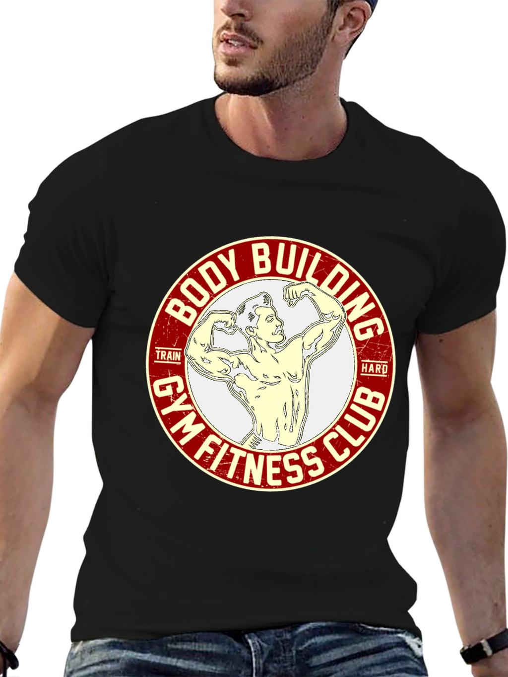Bodybuilding Gym Fitness Club Graphic T-Shirt