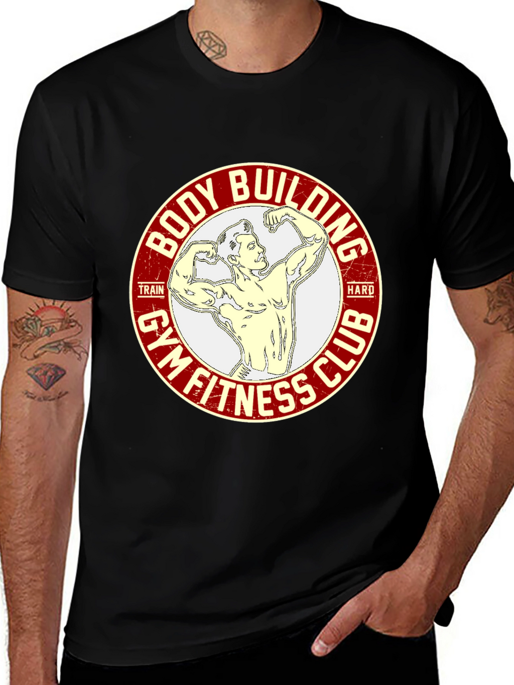 Bodybuilding Gym Fitness Club Graphic T-Shirt