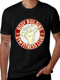 Bodybuilding Gym Fitness Club Graphic T-Shirt