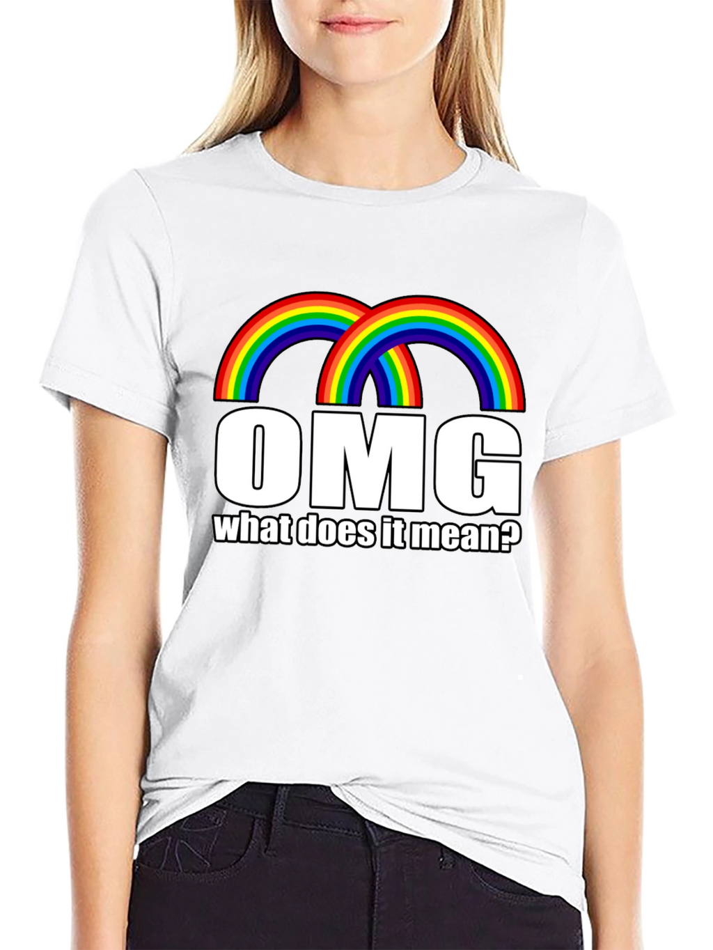 Rainbow OMG T-Shirt - What Does It Mean?