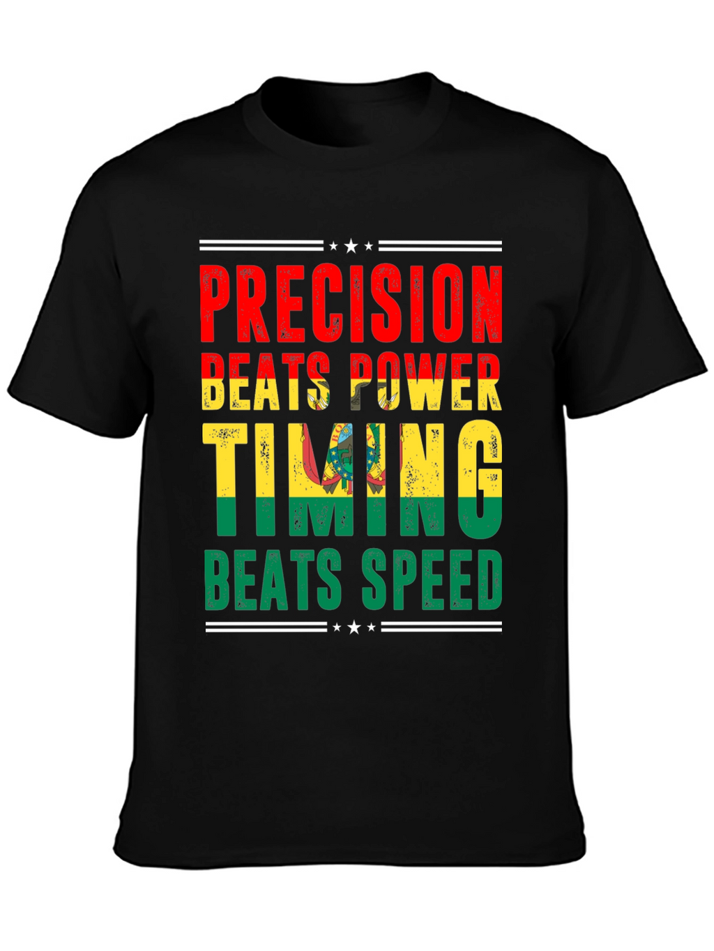 Precision Beats Power T-Shirt