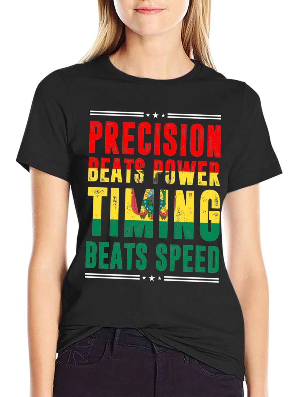 Precision Beats Power T-Shirt