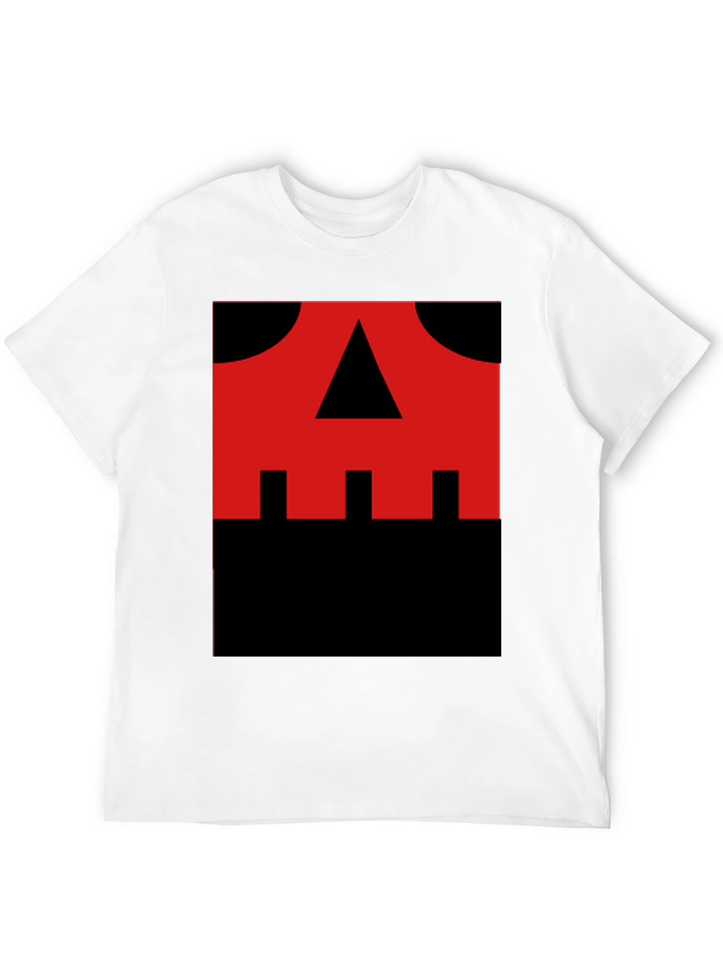 Red Skull Graphic Black T-Shirt