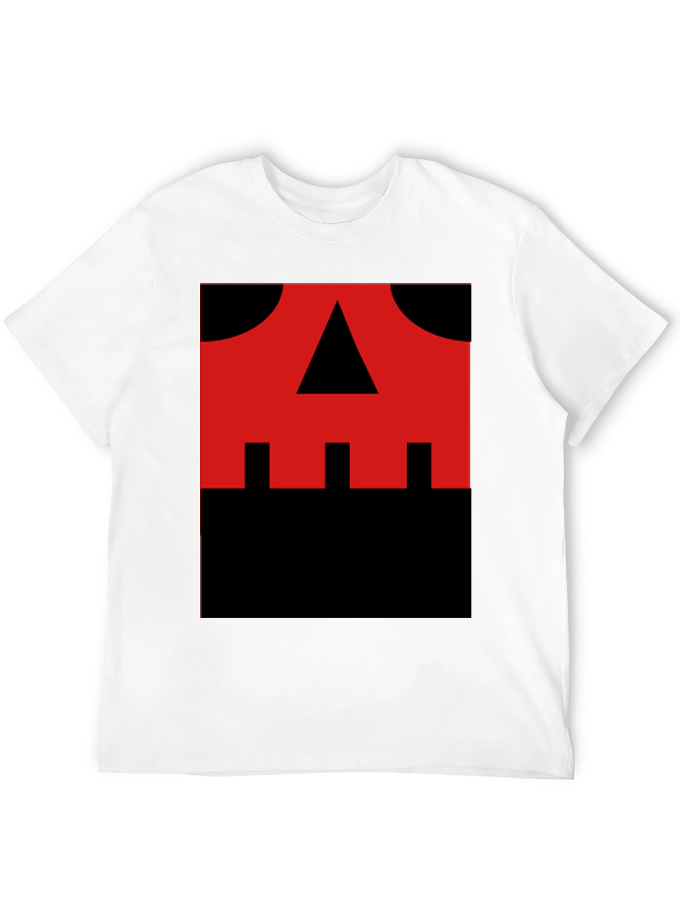 Red Skull Graphic Black T-Shirt