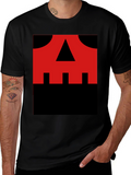 Red Skull Graphic Black T-Shirt