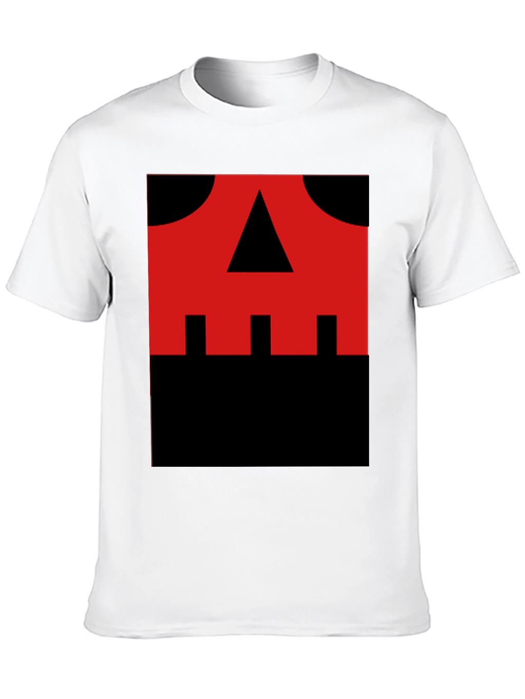 Red Skull Graphic Black T-Shirt