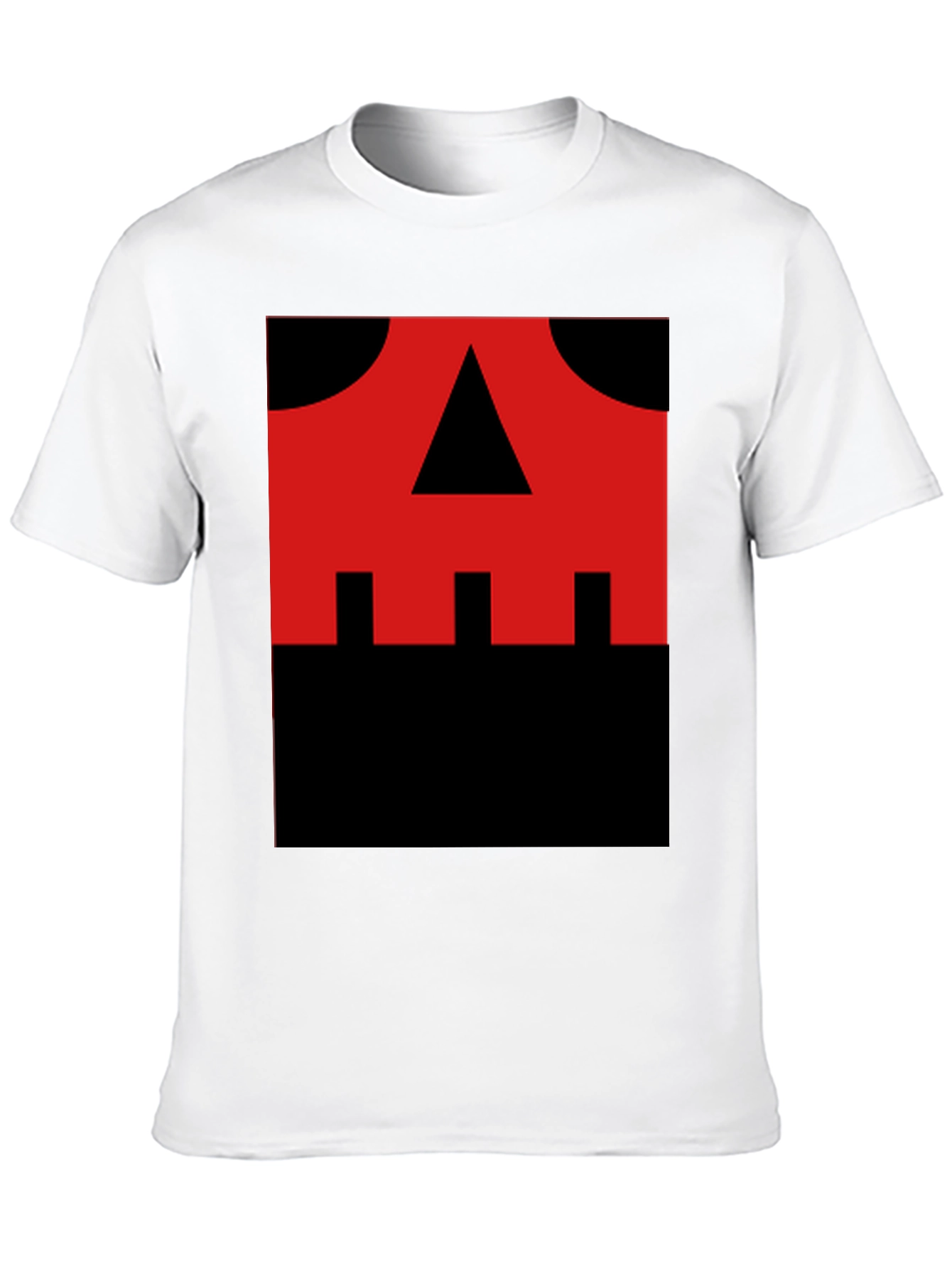 Red Skull Graphic Black T-Shirt