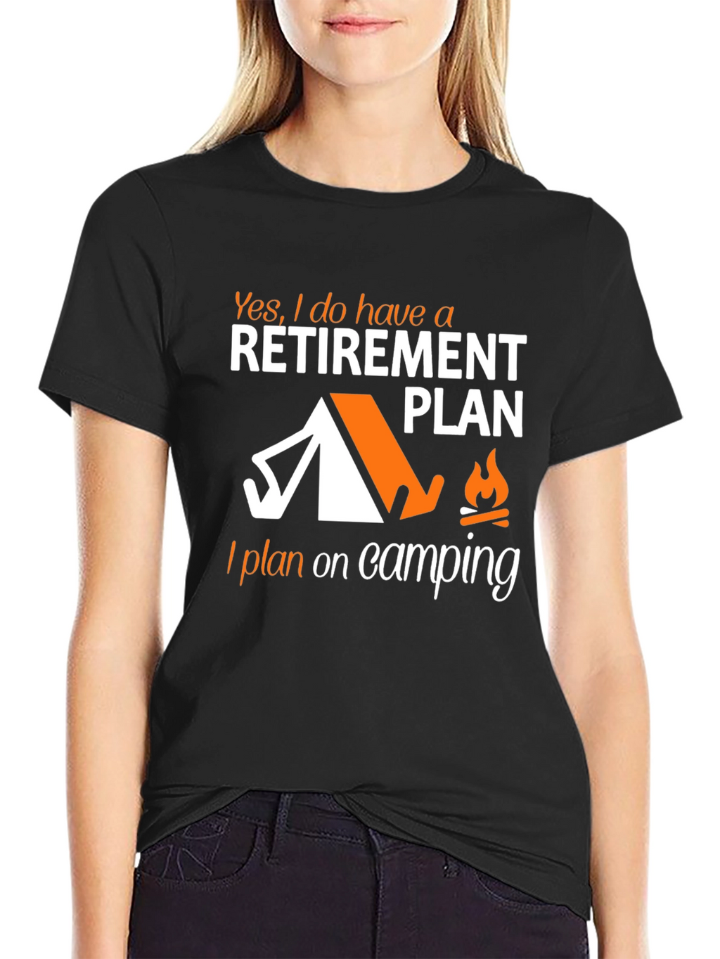 Retirement Plan Camping T-Shirt