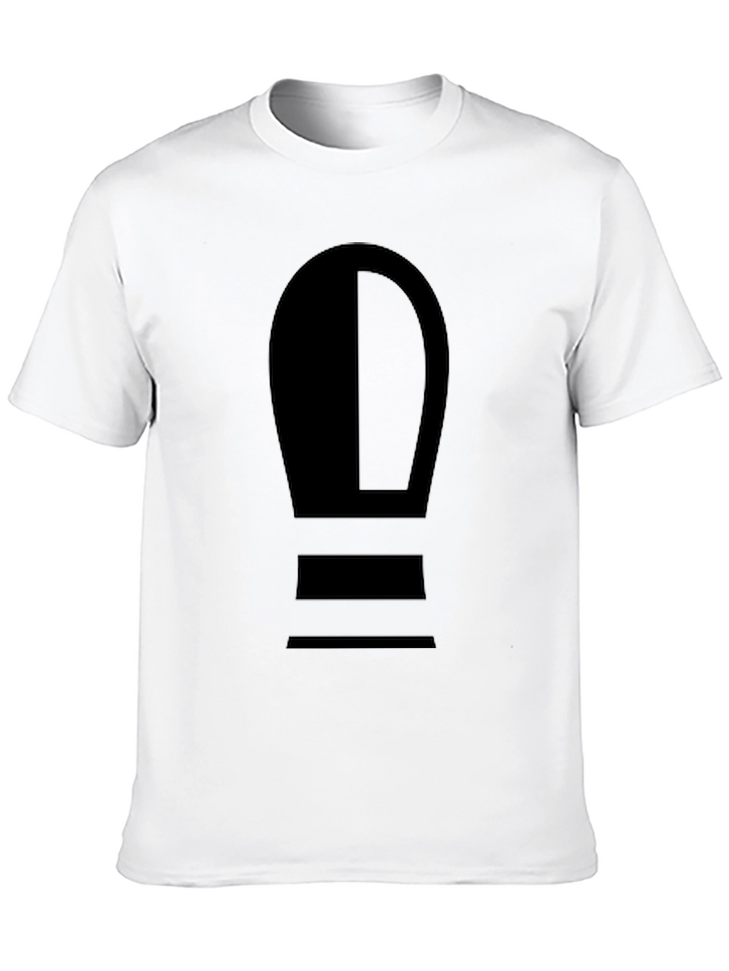Silhouette Footprint Graphic T-Shirt
