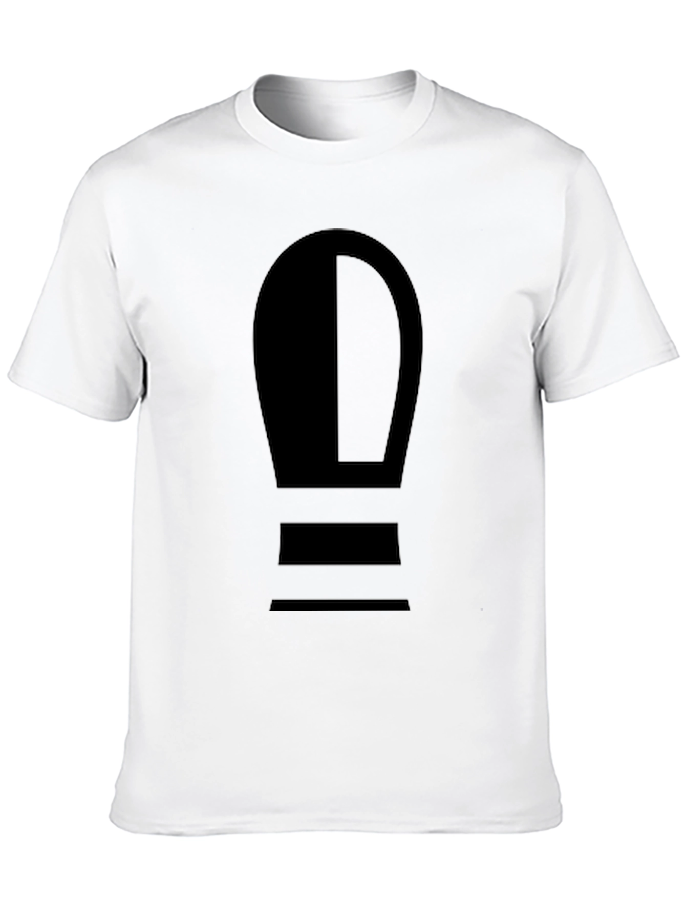 Silhouette Footprint Graphic T-Shirt