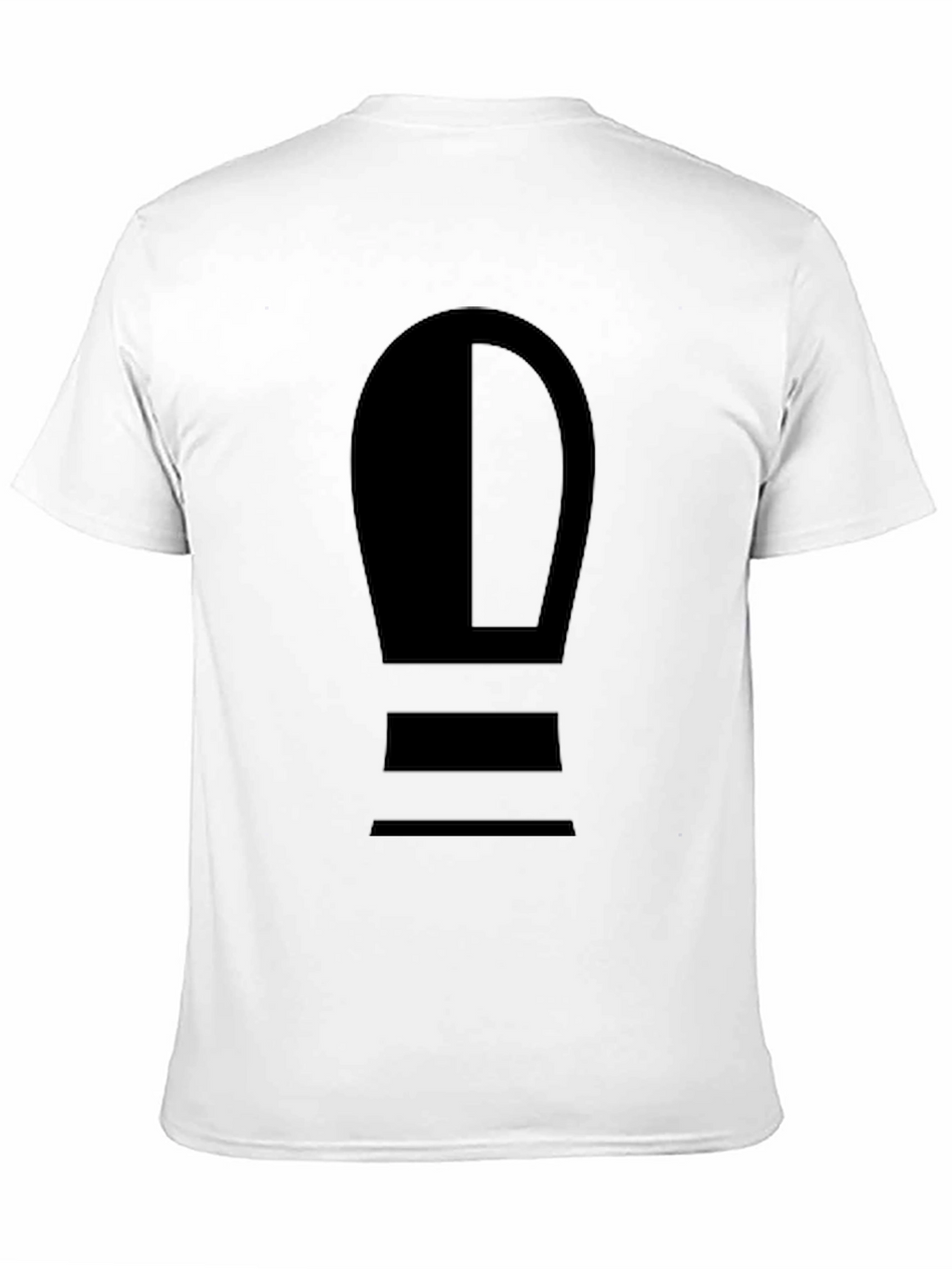 Silhouette Footprint Graphic T-Shirt
