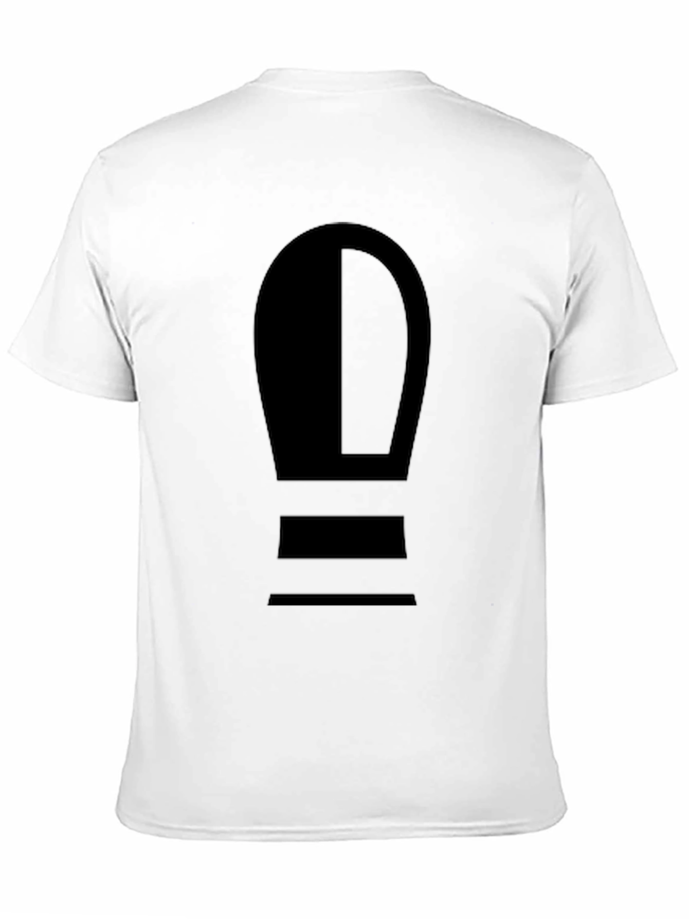 Silhouette Footprint Graphic T-Shirt