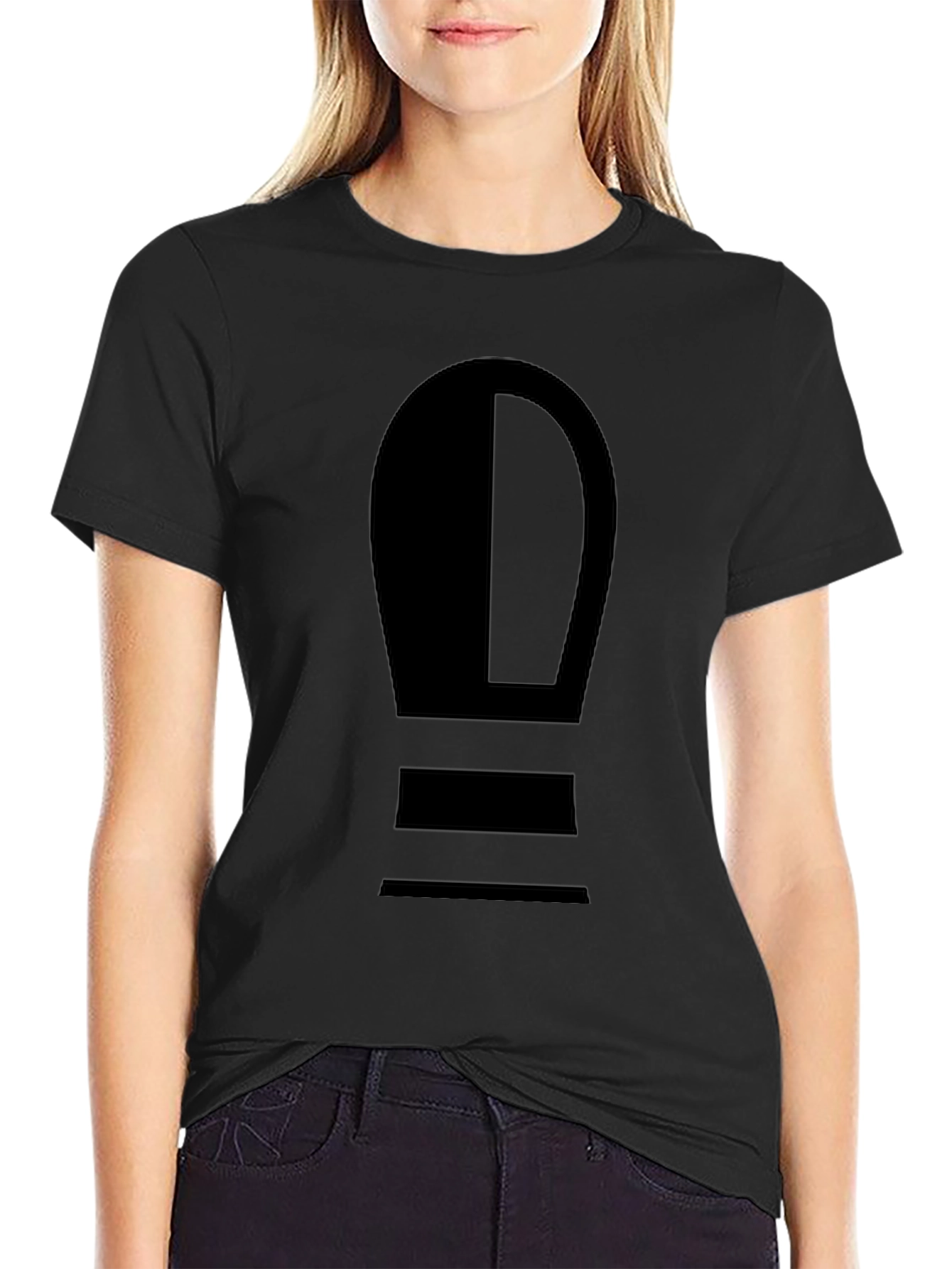 Silhouette Footprint Graphic T-Shirt