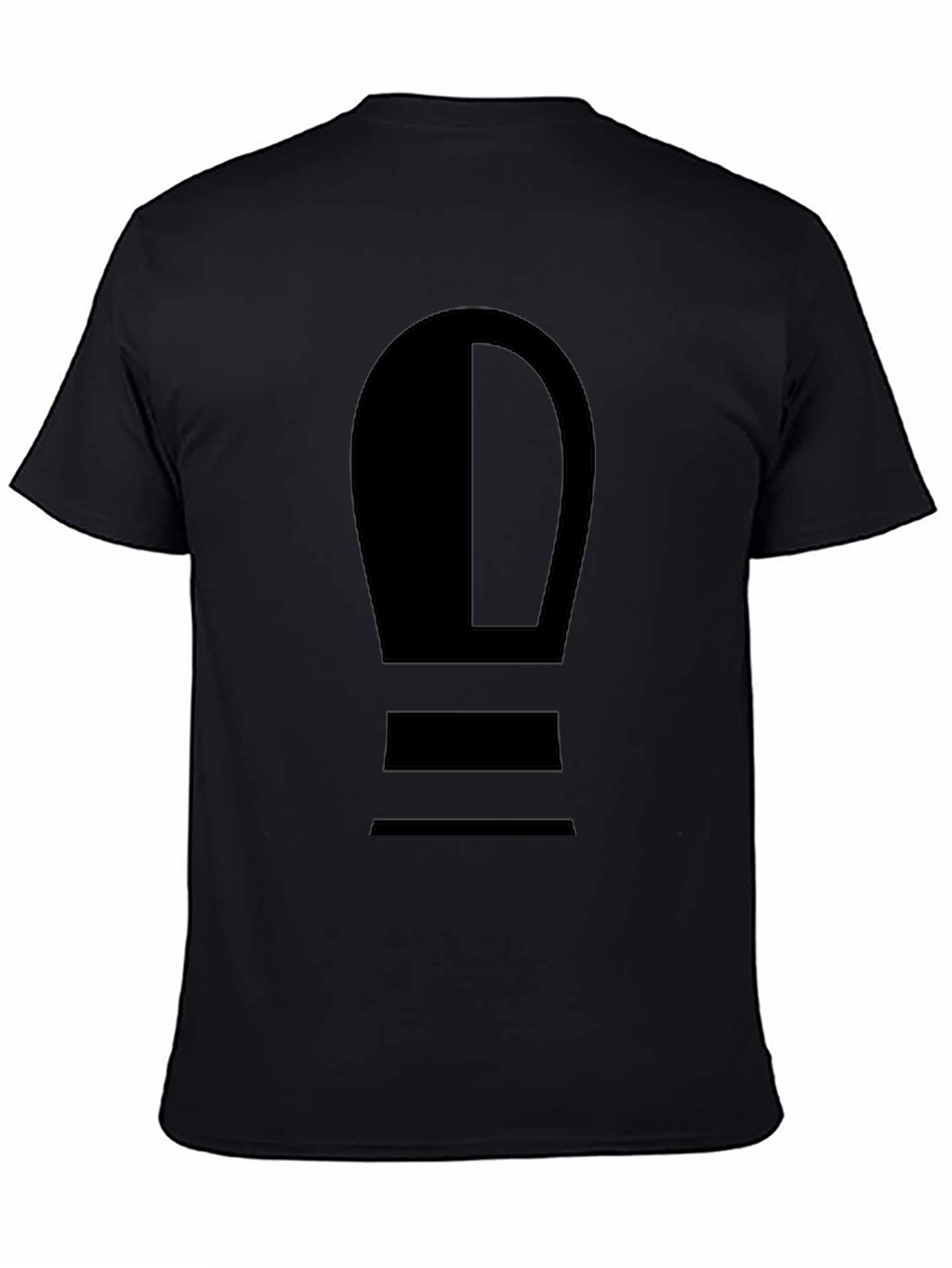 Silhouette Footprint Graphic T-Shirt