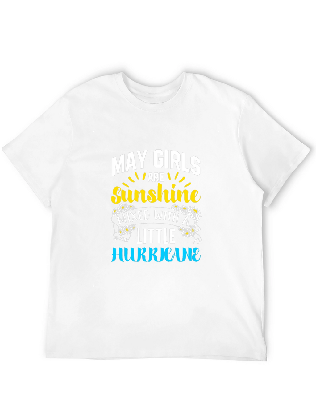May Girls Sunshine Hurricane Black T-Shirt