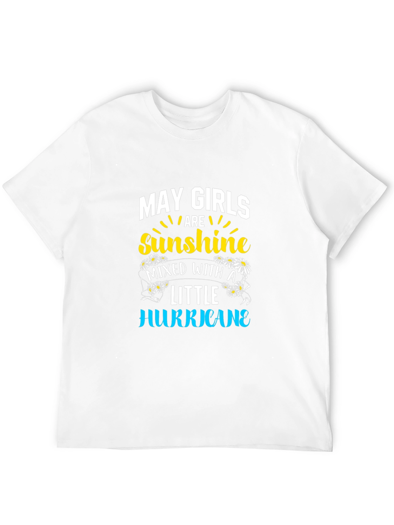 May Girls Sunshine Hurricane Black T-Shirt