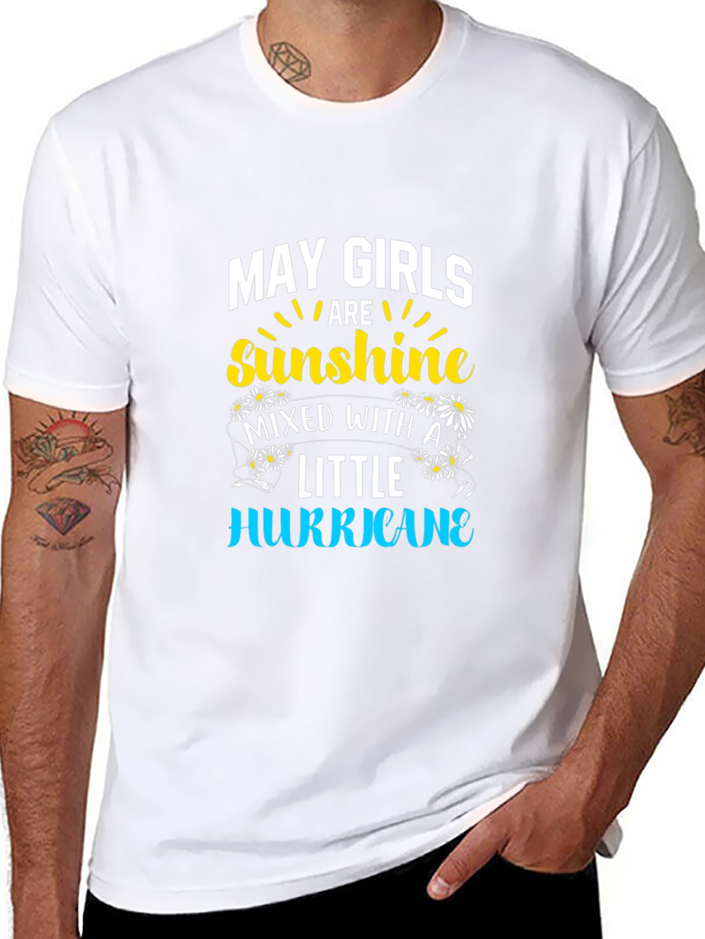May Girls Sunshine Hurricane Black T-Shirt