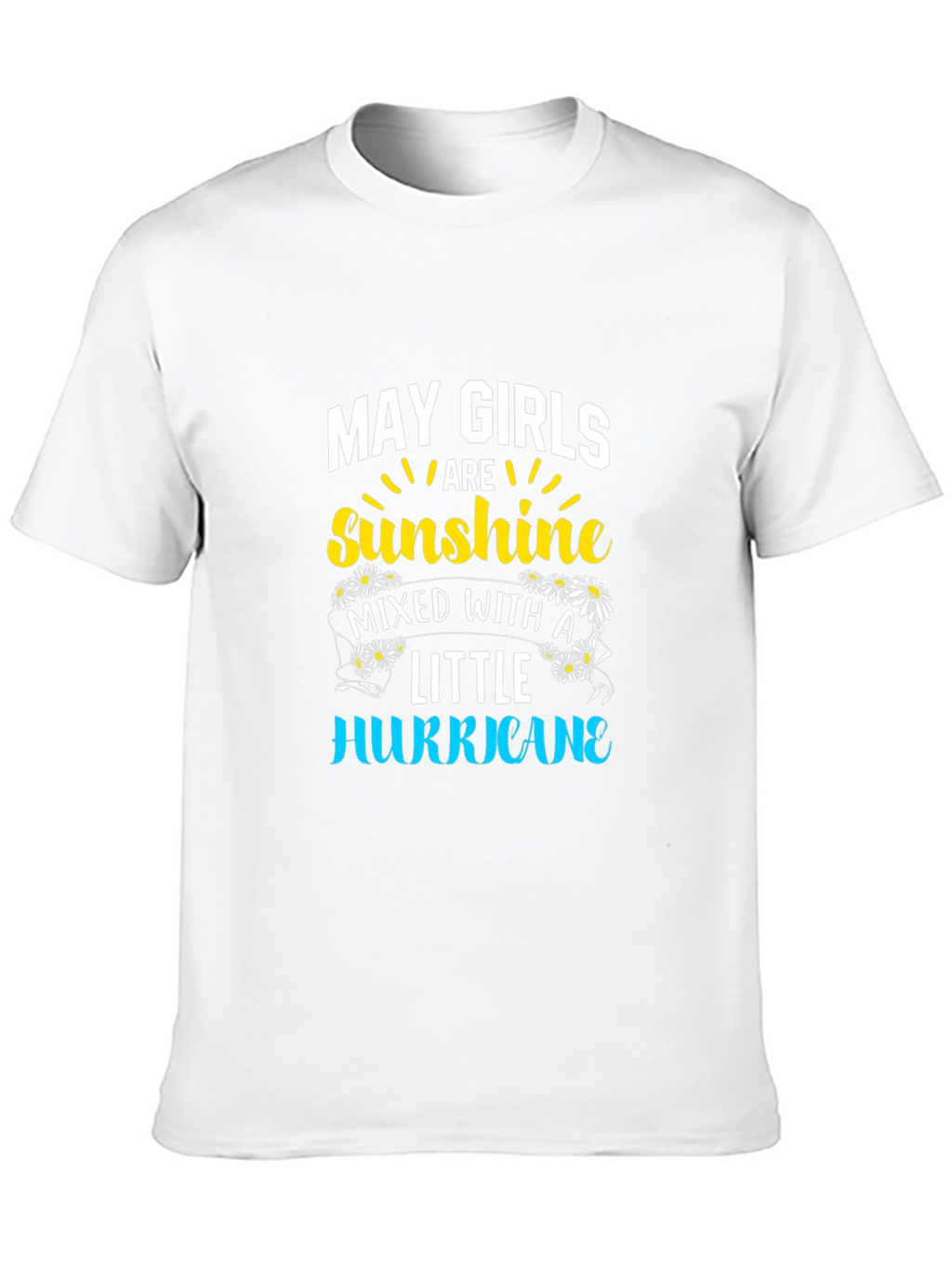 May Girls Sunshine Hurricane Black T-Shirt