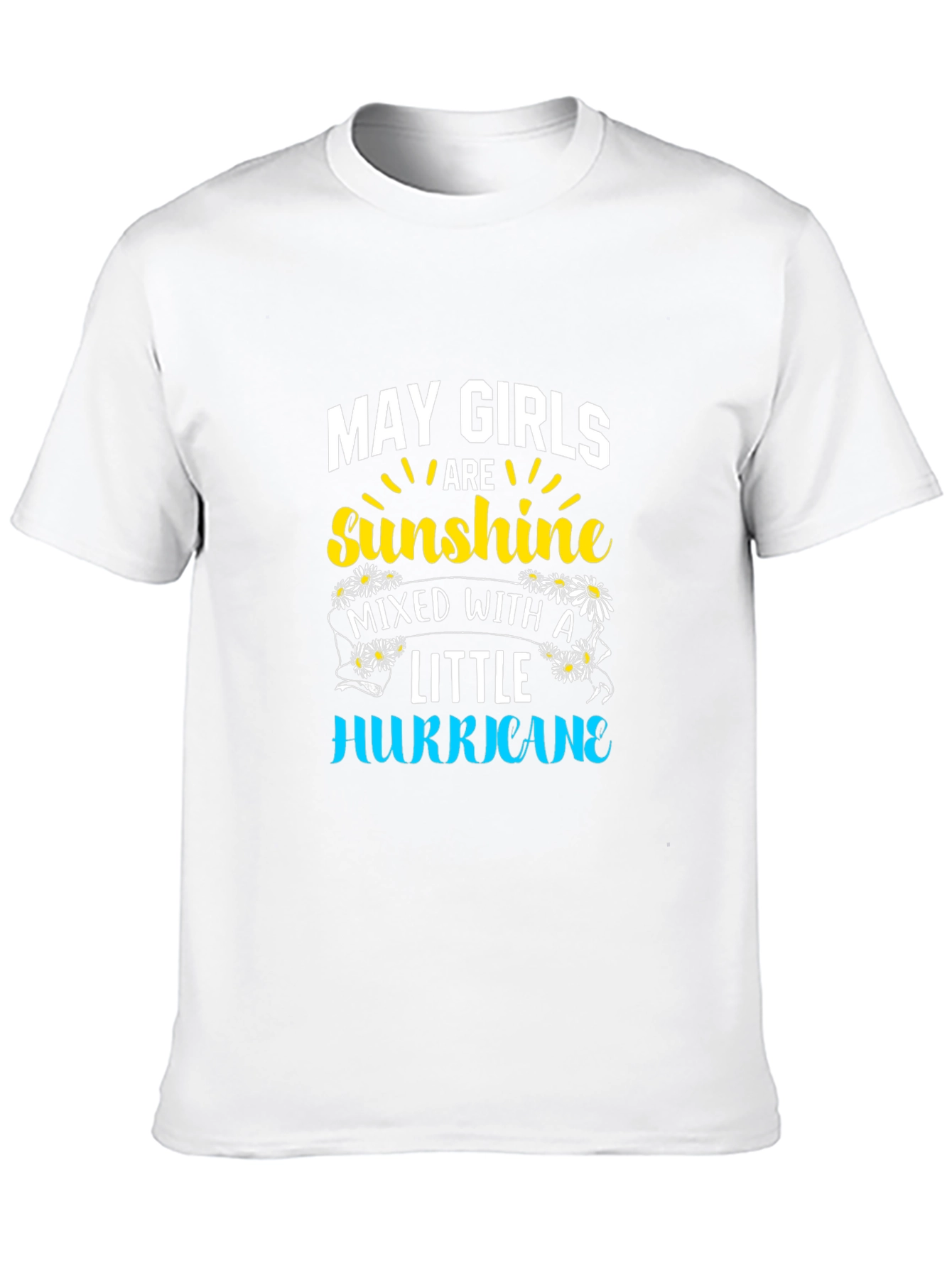 May Girls Sunshine Hurricane Black T-Shirt