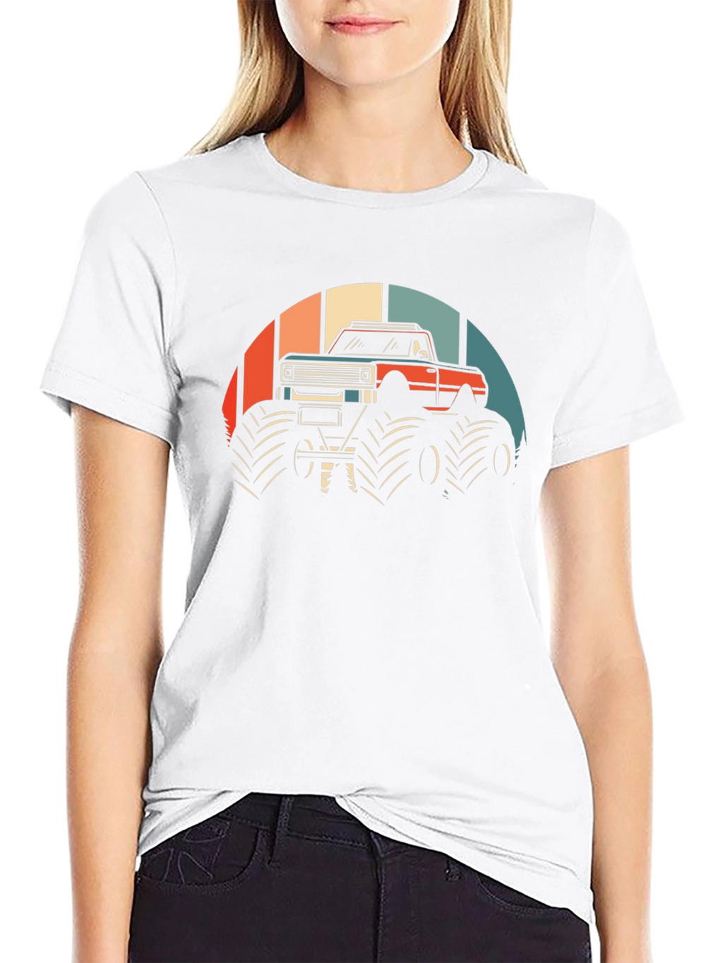 Retro Monster Truck Graphic Tee