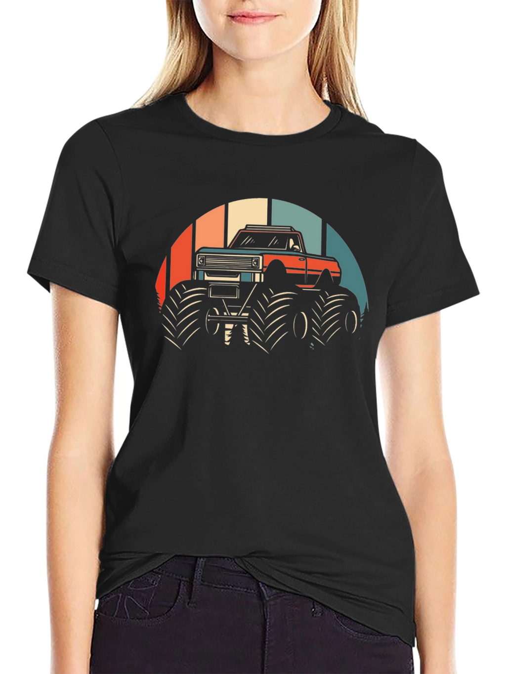 Retro Monster Truck Graphic Tee