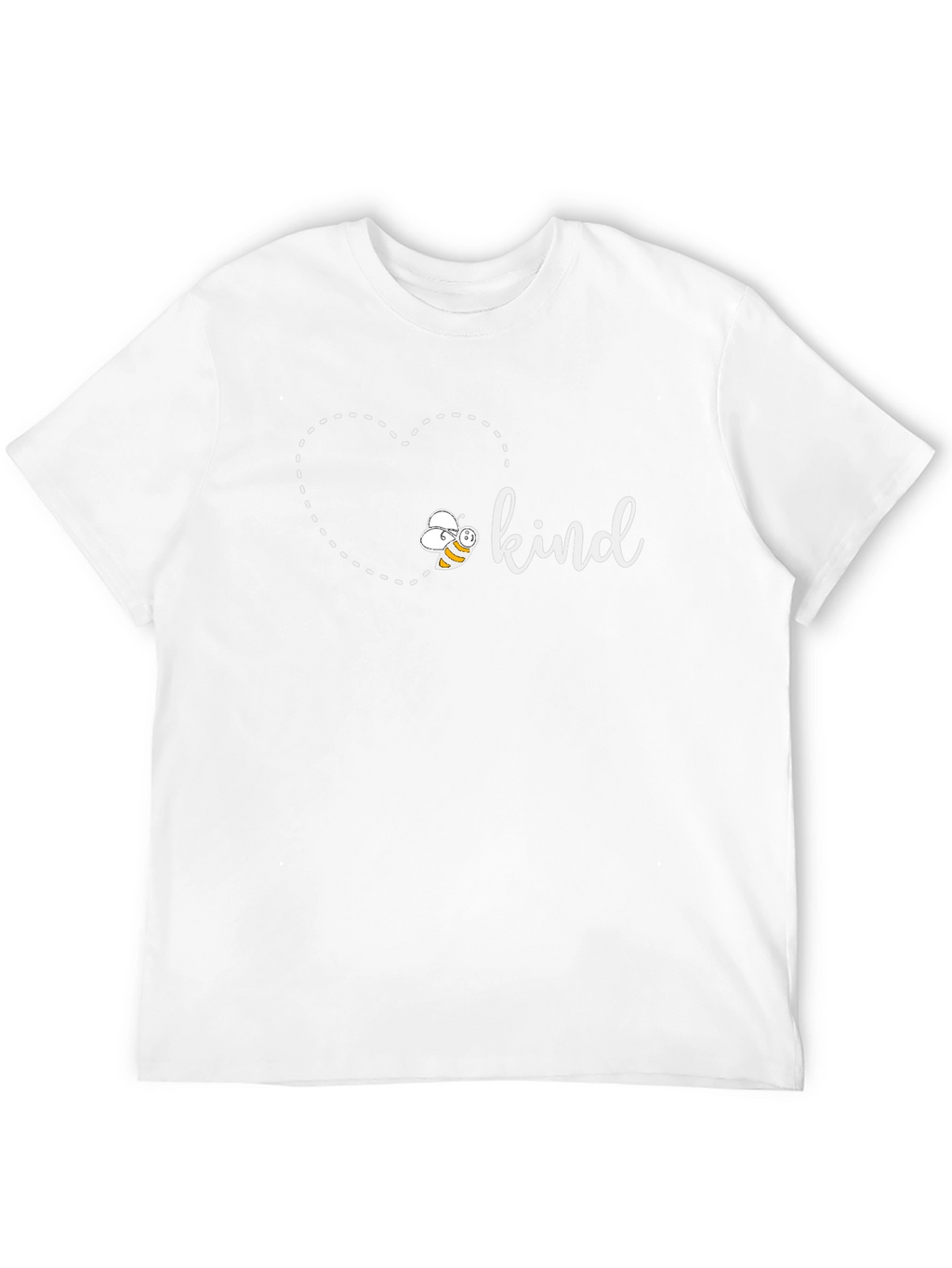Bee Kind T-Shirt Heart Graphic Tee