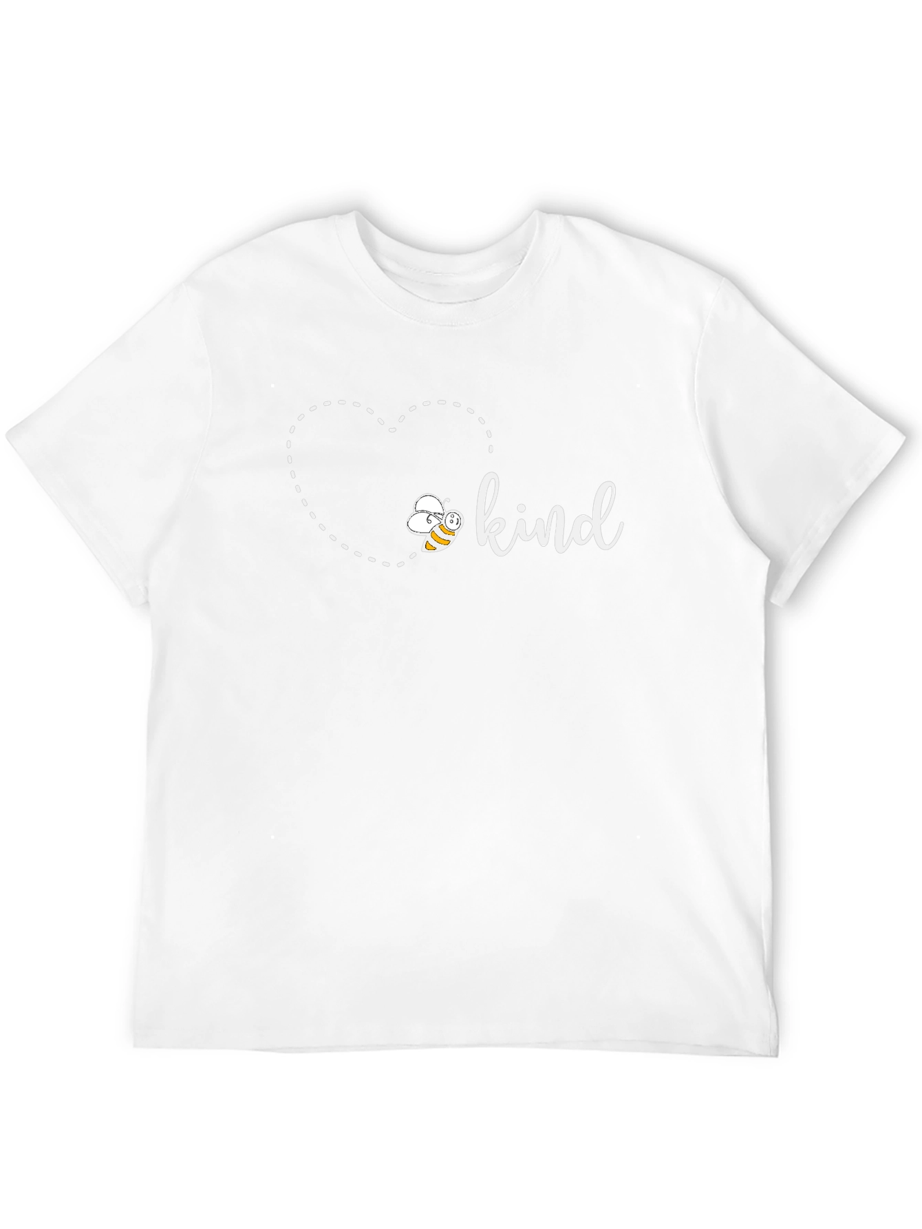 Bee Kind T-Shirt Heart Graphic Tee