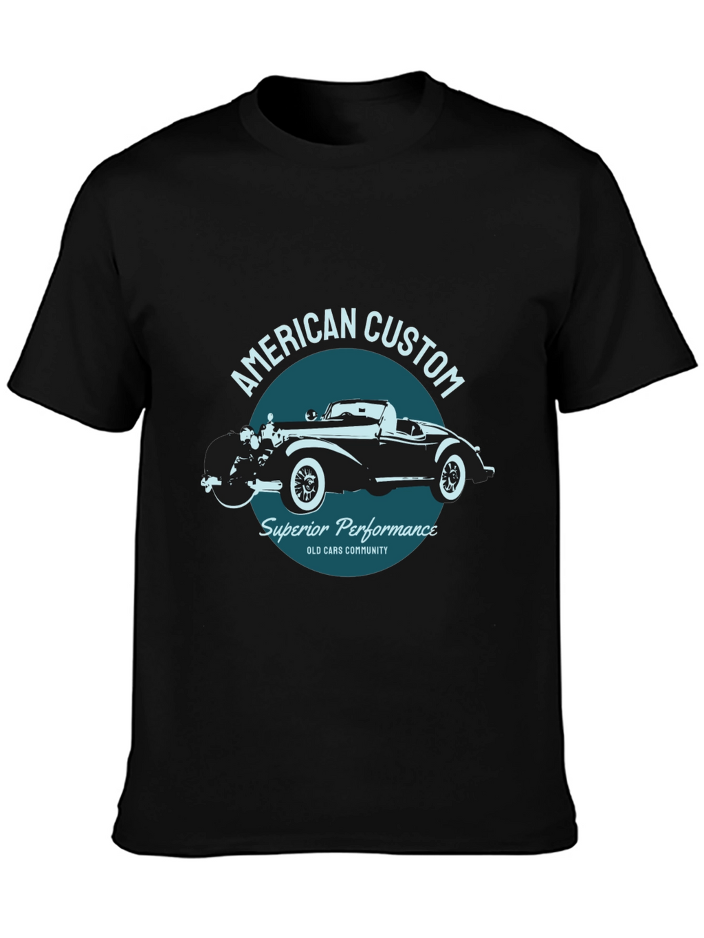 American Custom Car Graphic Tee