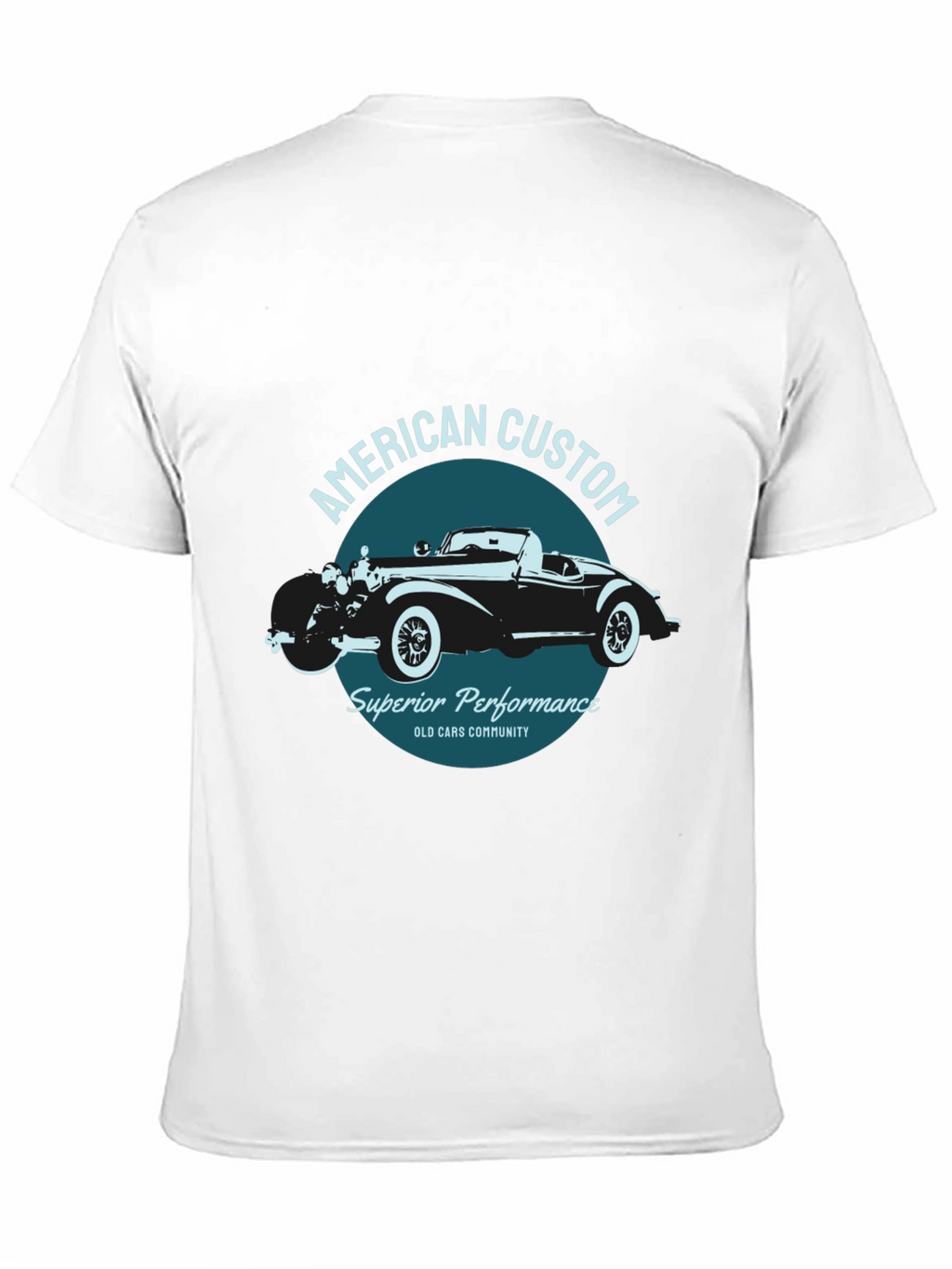 American Custom Car Graphic Tee