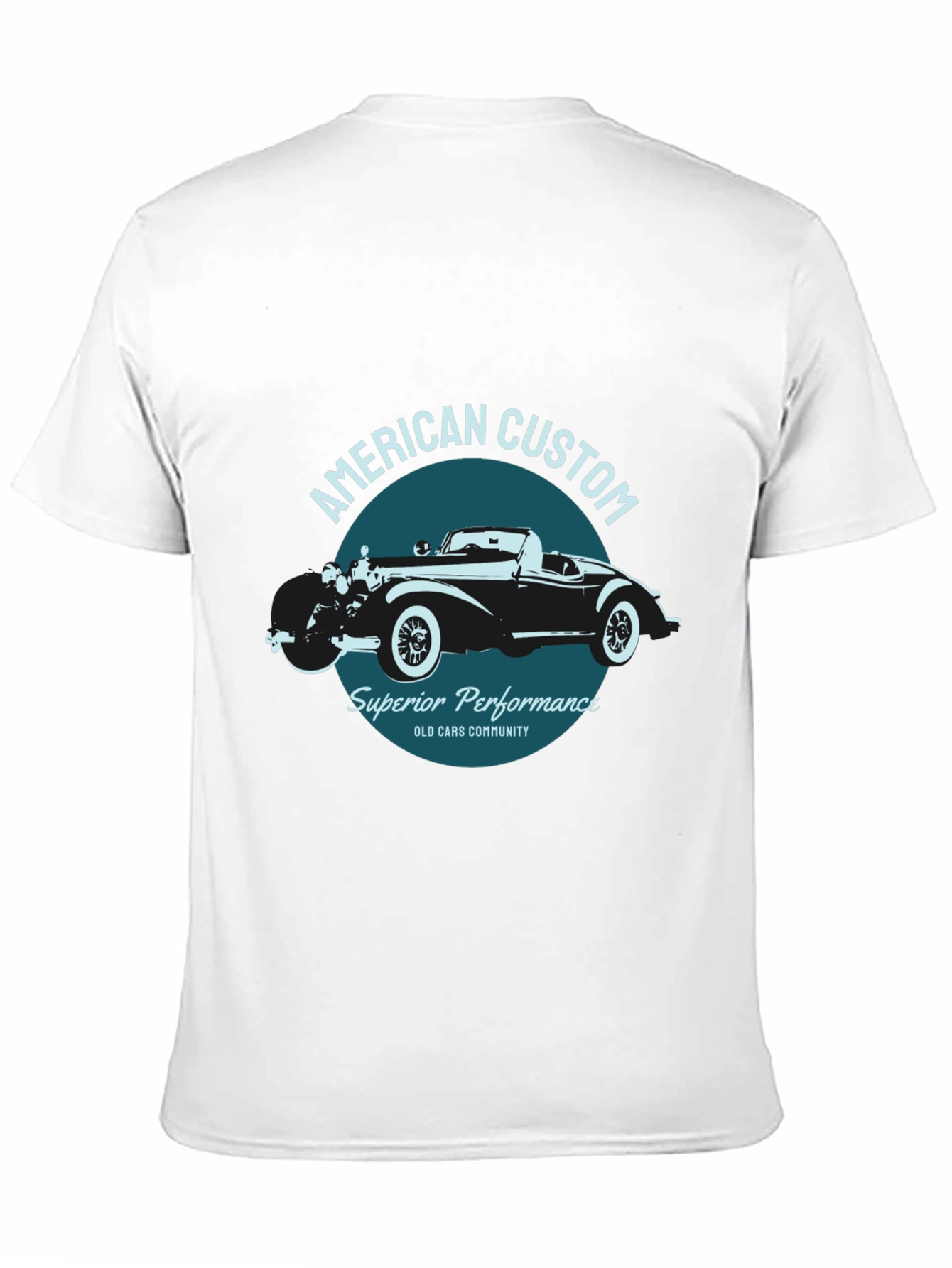 American Custom Car Graphic Tee