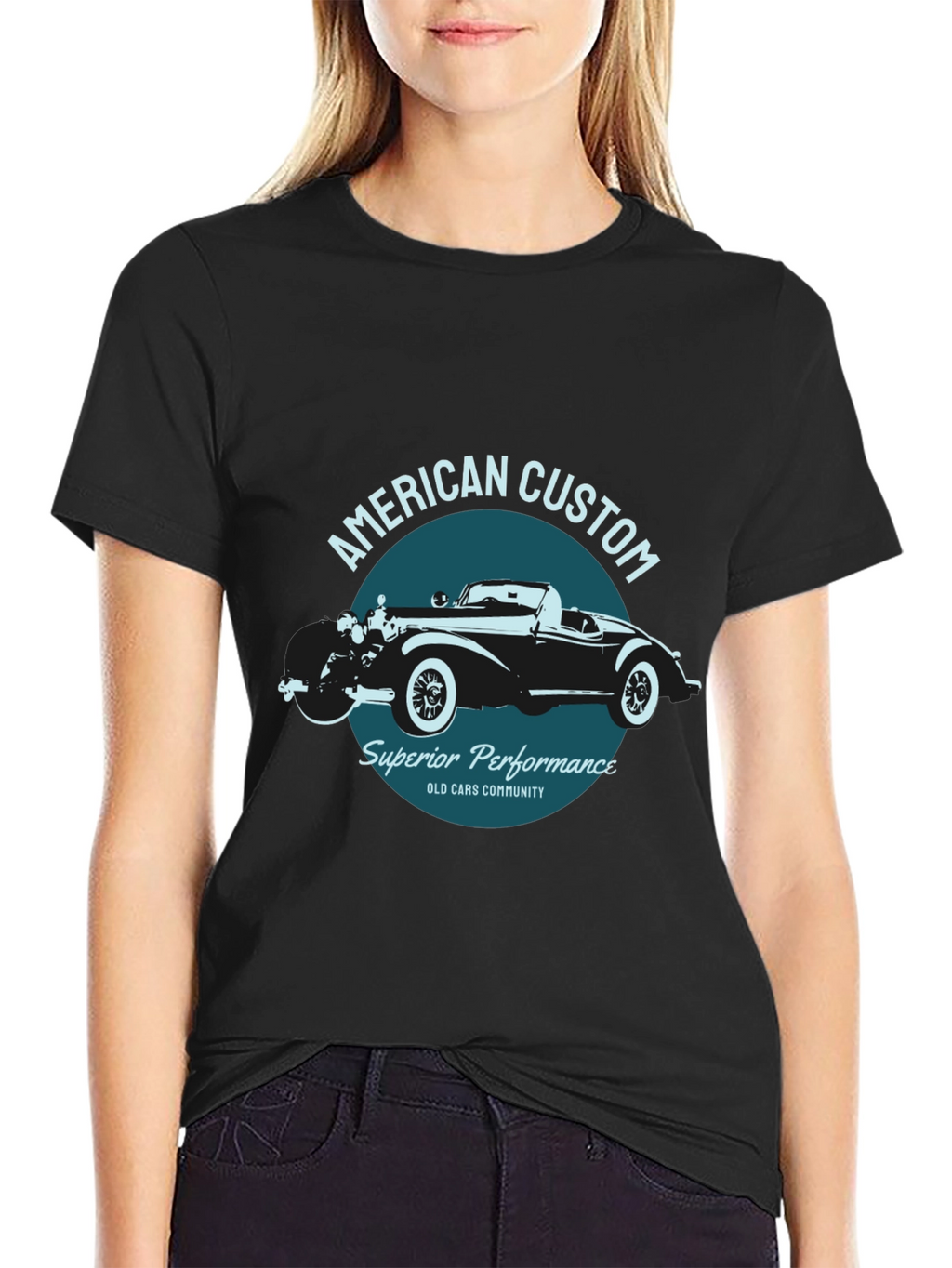 American Custom Car Graphic Tee